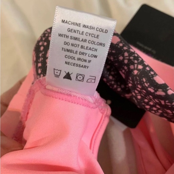 Pink Lotus Sports Bra - Picture 6 of 7